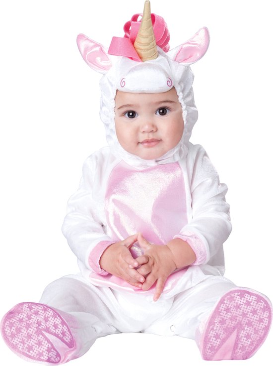 BOLO PARTY - Eenhoorn kostuum voor baby's - Klassiek - maanden)