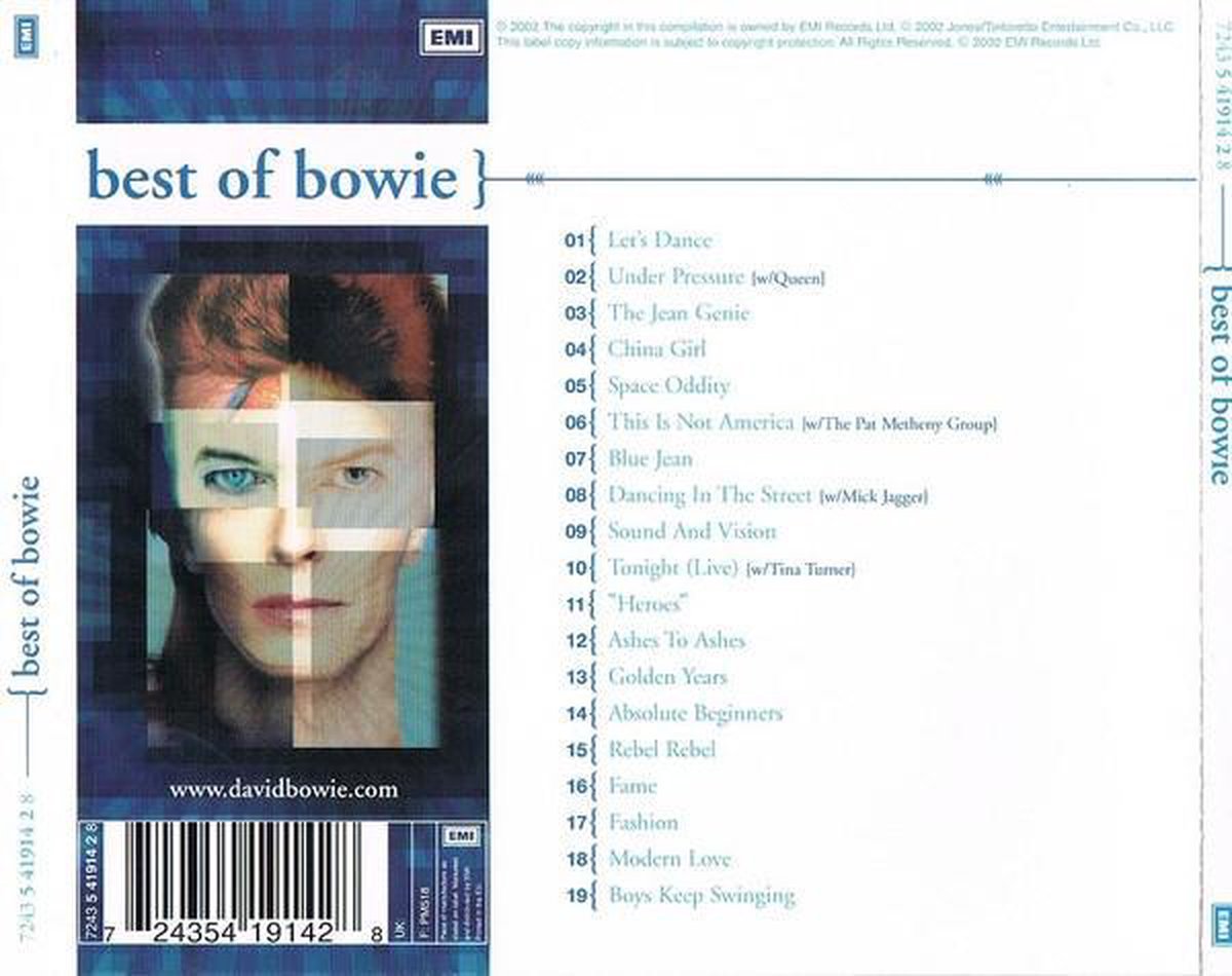 David Bowie - Best Of Bowie (Nl Version), David Bowie | CD (album ...