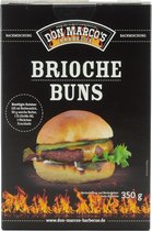 Don Marco’s Brioche Buns – Broodmix – BBQ – 350 gram