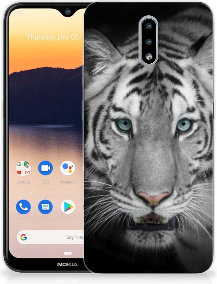 Nokia 2.3 TPU Hoesje Tijger