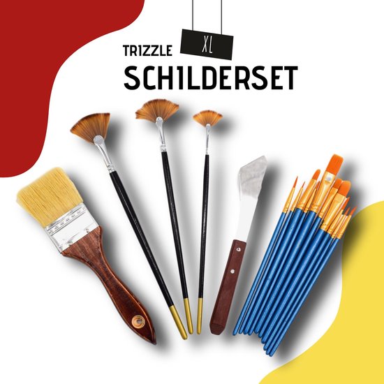 Trizzle XL-2 Schilderset – Schildersbenodigdheden – Kunstenaarsbenodigdheden  –... | bol.com