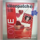 Hobbypakket - Decopatch kit - Love