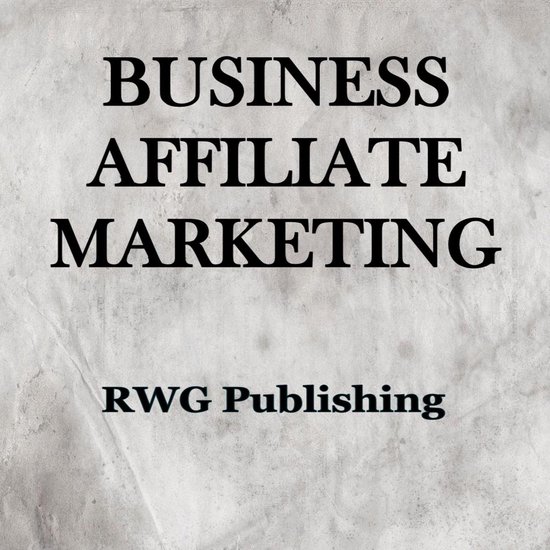 Business Affiliate Marketing - cover