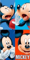 Serviette de Mickey Mouse - 100% coton - Serviette Disney