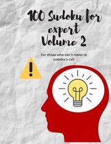 100 Sudoku for expert Volume 2