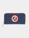 Marvel The Avengers - Logo Dames portemonnee - Blauw