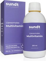 Multivitamine liposomaal voedingssupplement van Sundt® - 100% Vegan - 250 ml - multivitaminen voor volwassenen