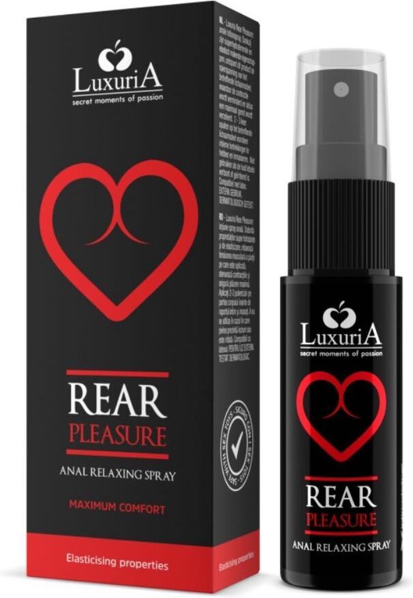 Goedkoopste LUXURIA | Rear Pleasure Anal Relaxing Anal Spray 20 Ml