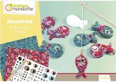 Hobbypakket - Avenue Mandarine - Decopatch - Vissen