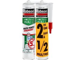 Rubson Schilderskit 280 ml Bouwkit DUO | Sneldrogend in 5 minuten | Voor Snel en EfficiÃ«nt Schilderwerk | Sterke en Duurzame Afdichting.