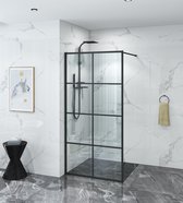 Star & Art | Douchewand Luxuryline | New York | 100 × 200 cm | Met gehard glas En Nano Coating |