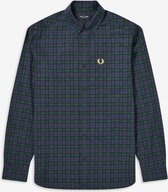 FRED PERRY - SHIRT - 266 CARBON BLUE