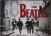 Wandbord Muziek – The Beatles – Paul McCartney – Ringo Star - Liverpool - Vintage - Retro - Wanddecoratie – Reclame bord – Restaurant – Kroeg - Bar – Cafe - Horeca – Metal Sign - 20x30cm