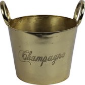 Countryfield - Champagnekoeler rond - Jilke Gold - Stevige kwaliteit