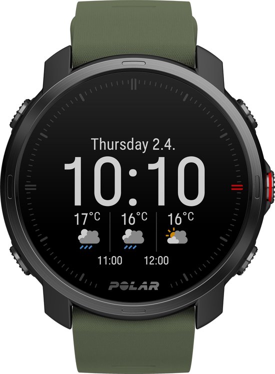 Polar Grit X Limited Edition - Multisporthorlge - Groen/Zwart - GPS - 47 mm - M/L bandje