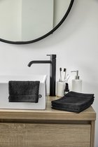 Byrklund Bath Basics Washand 16x21cm Zwart - Set van 12
