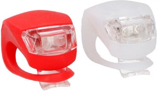 5 Sets Led Fietslampjes - Fietslampen Set - Fiets Lampen - Voor Lamp -  Achterlicht -... | bol.com