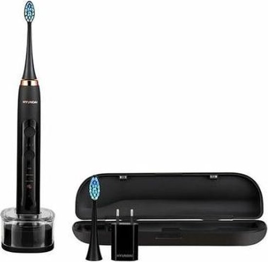 Intensief Obsessie Kwijting Hyundai - Elektrische tandenborstel met reis etui - Rose goud zwart |  bol.com