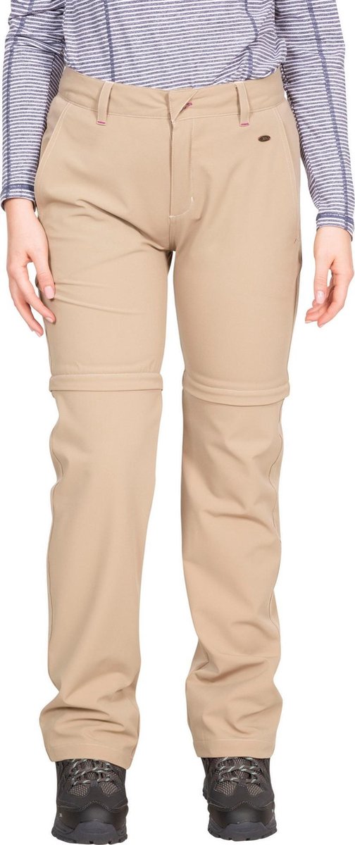 Trespass Womens/Ladies Eadie Convertible Trousers (Wheat)