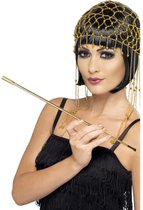 Goudkleurige sigarettenhouder - Roaring 20s - Charleston - Uitschuifbaar