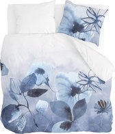 Walra Dekbedovertrek Sweet Mundane - 240x220 - Wit / Blauw - 100% Katoen