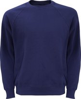Fruit Of The Loom Unisex Raglan Mouwen Belcoro® Sweatshirt (Donker Marine)