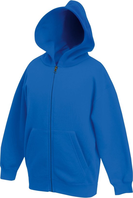 Fruit Of The Loom Kinderen / Kinder Unisex Sweatshirt met capuchon (Royaal Blauw)