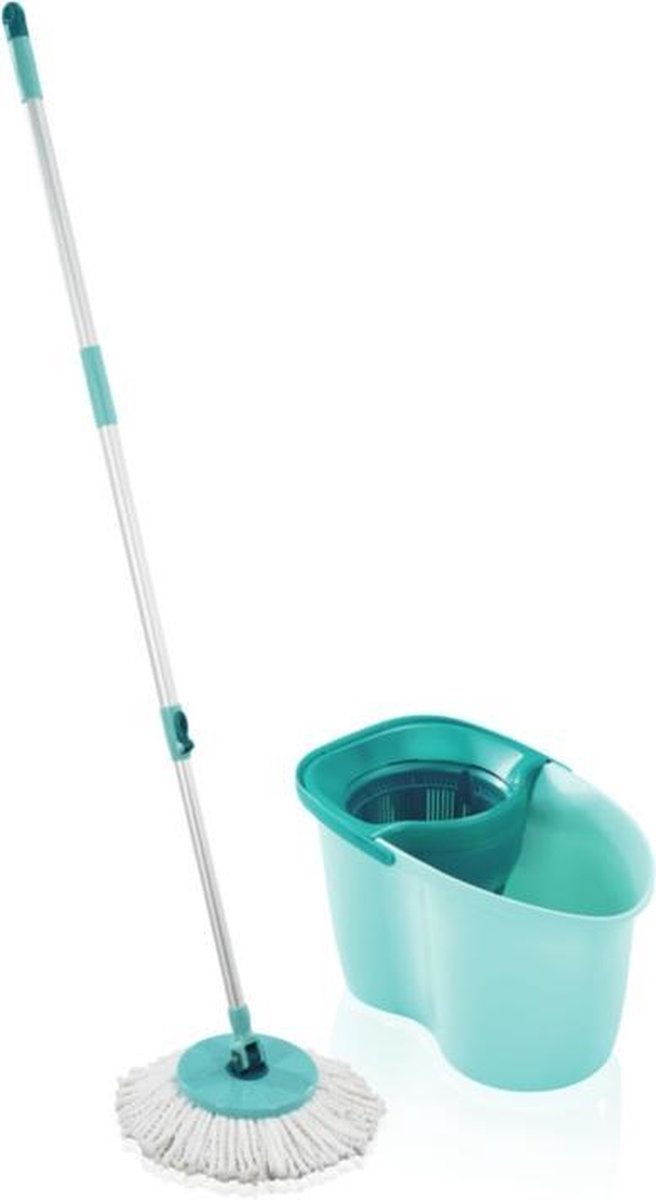 Leifheit Clean Twist Disc Mopset - 20L emmer - Uittrekbaar
