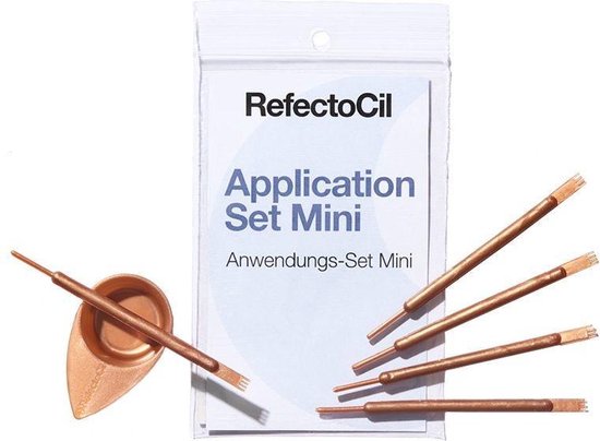 Refectocil - Application Sticks Mini Eyebrow Set - Wenkbrauw Verzorging - Wenkbauw Verf Hulp Set - 5 Bakjes & 5 Applicator Stokjes - Refectocil