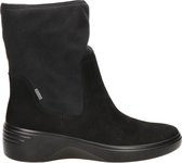ECCO Soft 7 Wedge Dames Laarzen - Zwart - Maat 36
