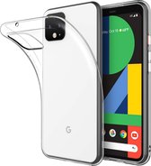 Google Pixel 4 Backcover - Transparant - Soft TPU hoesje