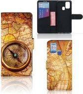 GSM Hoesje Geschikt voor Samsung Galaxy M31 Magnet Case Kompas