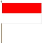 Zwaai vlaggetje Indonesie