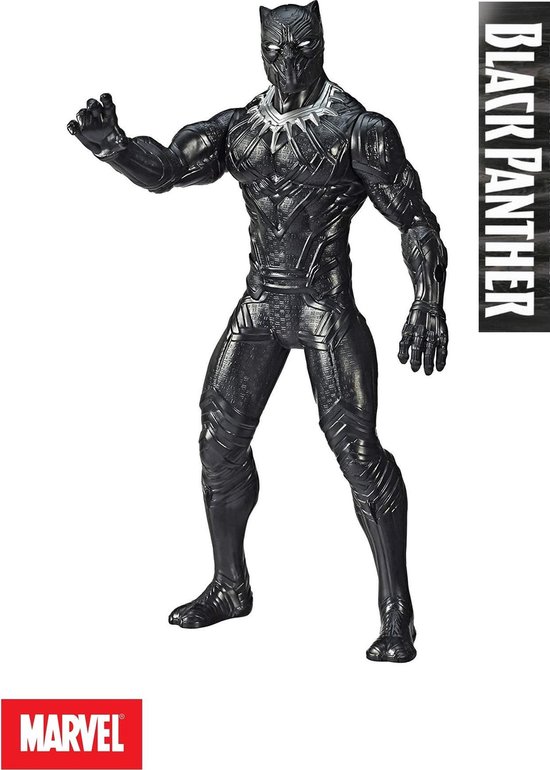 Black Panther - Superheld - 24 cm - Marvel - Van Hasbro - Actiefiguur - Speelgoedheld