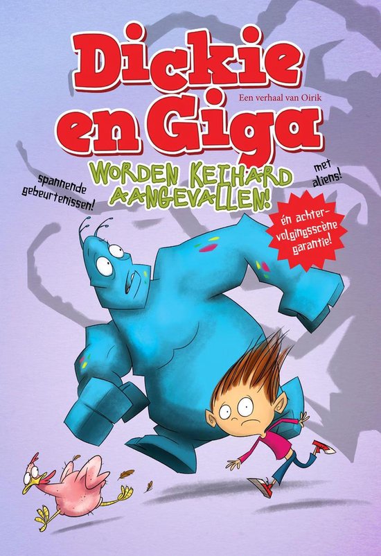 Dickie en Giga - Dickie en Giga worden keihard aangevallen! - cover