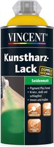 Vincent Kunstharsverf - Lak - Lakspray - Zijdemat - Verkeersgeel - RAL1023