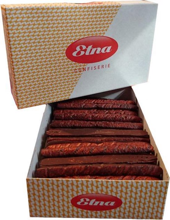 Etna chocolade guimauve-sigaren - 60 x 16 cm