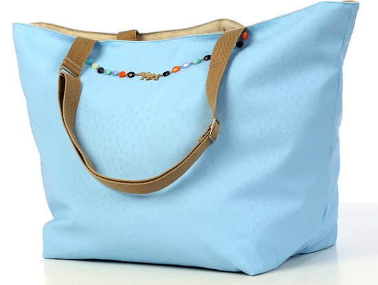 Grote shopper 'Frozen' - blauw - 5.00