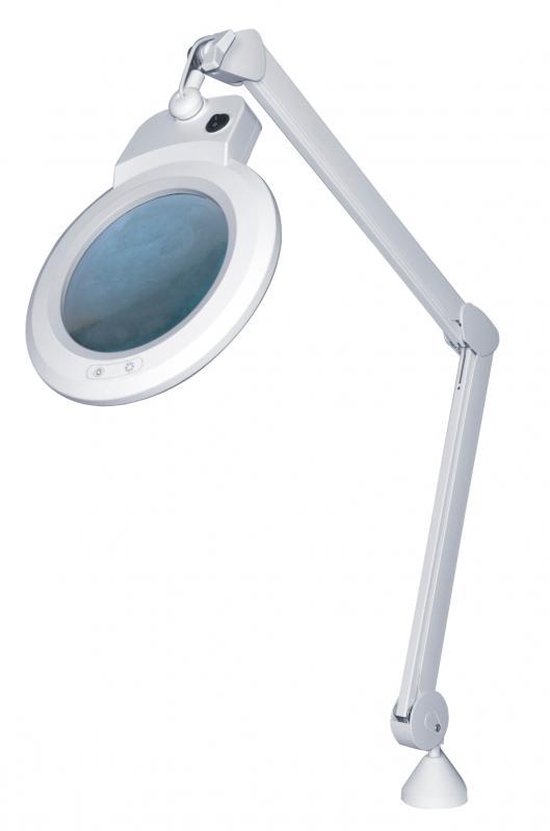 Iris Loeplamp - Vergrootglas 1,75x - Pedicure - Tafelklem - Senioren- Lezen  - Hobby | bol.com