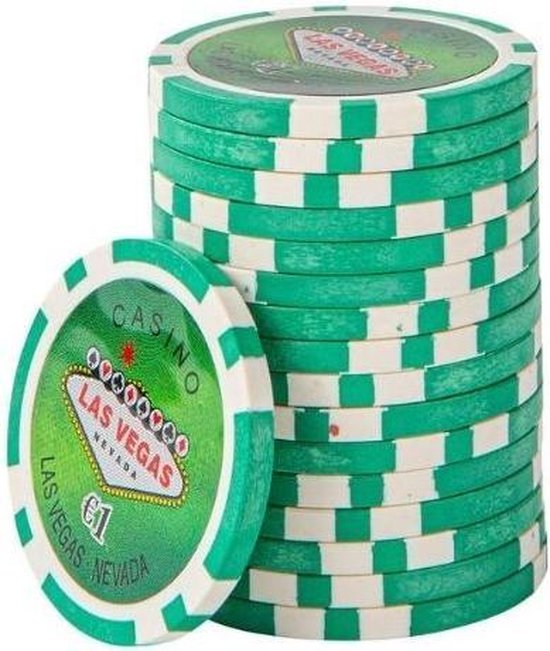 Afbeelding van het spel Las Vegas chips €1,- (per 25 stuks)