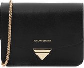 TL Bag - Saffiano leren clutch met kettingriem (TL141954)