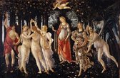 Sandro Botticelli - La Primavera  (1000 stukjes, kunst puzzel)