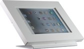 iPad tafelstandaard Ufficio Piatto voor iPad 10.2 & 10.5 - Wit - Homebutton / Camera niet bereikbaar