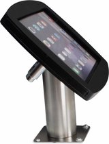 iPad tafelhouder Lusso voor iPad 9.7 – zwart/RVS – homebutton & camera zichtbaar