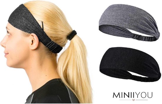 3-pack Sport haarbanden - Yoga haarbanden - Fitness hoofdband - Zweetband -... | bol.com