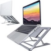 Iqonic laptop standaard - Verstelbaar - Opvouwbaar - Aluminium - Minimale schermafmeting: 10 - Maximale schermformaat: 16