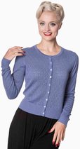Dancing Days Cardigan -4XL- WATCH OUT Blauw/Blauw