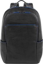Piquadro Blue Square S Matte Small Size Computer Backpack Black