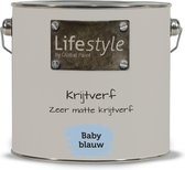Lifestyle Krijtverf - Baby blauw - 2.5 liter