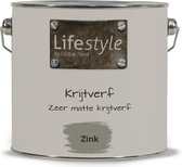Lifestyle Krijtverf - Zink - 2.5 liter